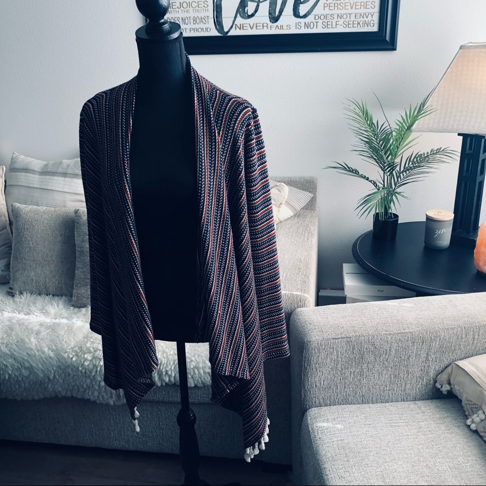 Lily White - Women’s Boho Style Jacket - Size Lg